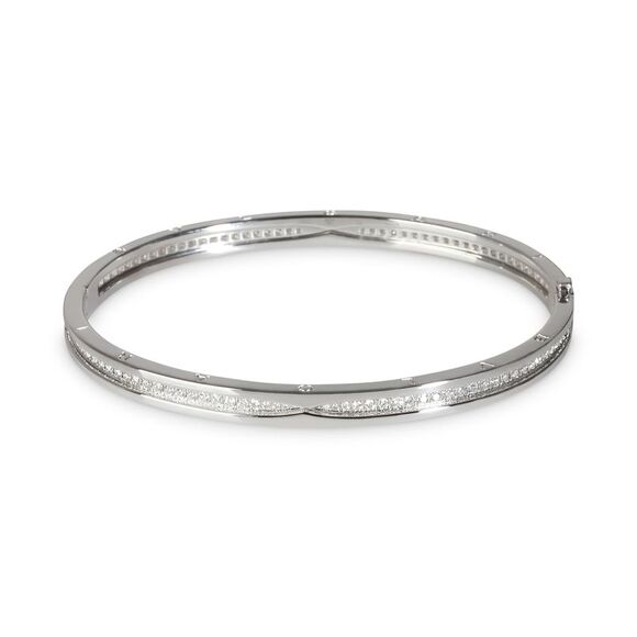 BVLGARI B.zero1 Bracelet in 18k White Gold 1.01 CTW - Picture 4 of 6